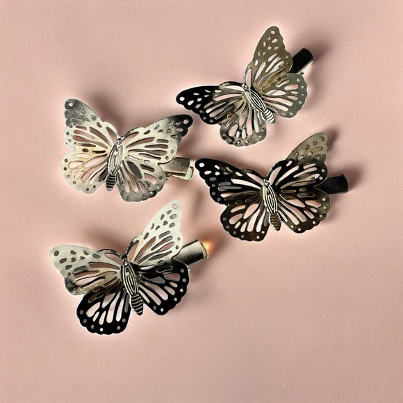 Free People Butterfly Hair Clips - Picture 4 of 5
